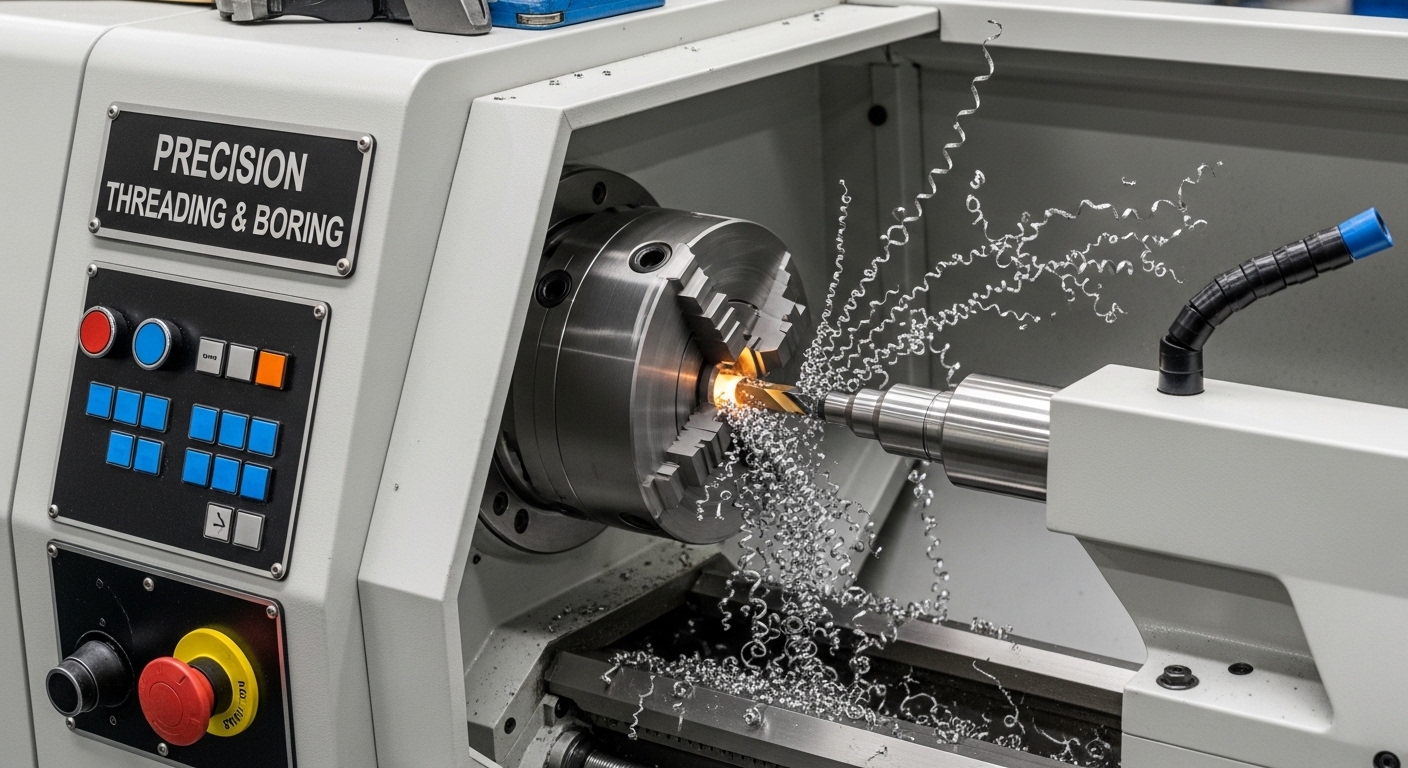 PRECISION THREADING & BORING